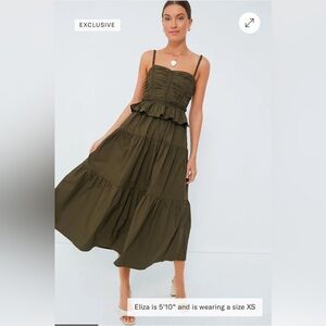 Moon river tuckernuck midi dress